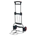 Produktbild: HP Autozubehör Transportkarren klappbar Edelstahl Aluminium Höhe 1130 mm Schaufellänge 410 mm Schaufelbreite 490 mm (125 kg) (2234-81V3)