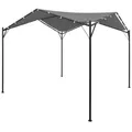 Produktbild: Garten Pavillon Gartenzelt Anthrazit 4x4 M
