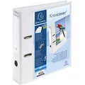 Produktbild: Exacompta Präsentationsordner Kreacover 53789E, A4, 7cm, aus PVC, weiß, 2 Außentaschen