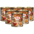 Produktbild: Buss Rustikale Gerichte - Gulasch vom Schwein mit Nudeln und Paprika - Lang haltbare Fertiggerichte zum schnellen Aufwärmen in Mikrowelle & Topf - 6 x 800g