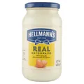 Produktbild: Hellmann's Real Maionese,Mayonnaise in Glas-Verpackung 400g