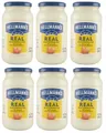 Produktbild: 6x Hellmann's Real Maionese,Mayonnaise in Glas-Verpackung,432ml