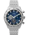 Produktbild: Herrenuhr TIMEX WATERBURY TW2Y18500 Chrono Edelstahl Blau Sub 100mt