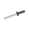 Produktbild: GOEBEL Popnieten 1000 x Alu / Stahl 4,0 x 10,0 mm Flachkopf Schwarz Niete