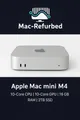 Produktbild: Apple Mac Mini M4 2024 - 10C CPU, 10C GPU, 16GB RAM, 2TB SSD, Händler