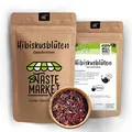 Produktbild: 200 g Hibiskustee | Hibiskusblütentee | Hibiskus Blüten Tee | getrocknet geschnitten | Malve