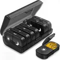 Produktbild: Tablettenbox 7 Tage Morgens Abends Medikamentenbox große Fächer Senioren Reise