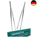 Produktbild: 4smile Kochpinzette, 2 Stück Set - Kochpinzette Edelstahl, 30 cm lang, Pinzette