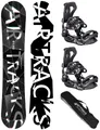 Produktbild: Airtracks Snowboard Snowboard Set Refractions Game »Mod. 25/26 (3er Pack, 3 St., Snowboard Refractions Game + Bindung Master + Sb Bag), / 155 159 161 165 168 171 cm