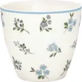 Produktbild: Latte Cup Christina Weiß/Geblümt von Greengate
