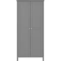 Produktbild: Tromsø Kleiderschrank 2 Türen grau.