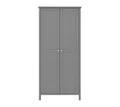 Produktbild: ebuy24 Kleiderschrank Tromsø Kleiderschrank 2 Türen grau.