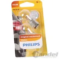 Produktbild: 2 PHILIPS GLÜHLAMPE LEUCHTMITTEL STAND-/ BREMS-LICHT passend für BMW E46 CITROEN