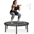 Produktbild: VEVOR Faltbares Mini-Trampolin Fitness-Rebounder 1027 mm, 150 kg belastbares Tainingstrampolin, Rebounder Sport Trampolin Mini-Trampolin Gartentrampolin für Erwachsene für Indoor-/Gartentraining