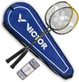 Produktbild: VICTOR Badmintonschläger Badminton Set Ultramate 9, Racket Bat Badminton Schläger Federballschläger