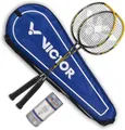 Produktbild: Victor Badminton Set Ultramate 9 | Badmintonschläger Federballschläger Federball