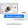 Produktbild: Samsung Flip Pro WM55B Bundle - 55 Zoll Flipchart & Flip Pro Tray CY-TF65BBC Ans...