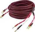 Produktbild: Dynavox Perfect Sound Lautsprecherkabel Paar - Kabel mit Bananensteckern Audio-Kabel, Bananenstecker, (500 cm), Kabeldurchmesser ca. 12 mm