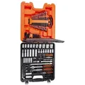 Produktbild: Steckschlüsselsatz 1/4' & 1/2'+ Ring Maulschlüsselsatz S103 Koffer 103-tlg - Bahco