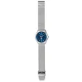 Produktbild: Breil Uhr Herren Manta City Ziffernblatt BLAU Bewegung NUR Zeit Quartz e MESH Stahl Silber TW1876