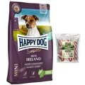 Produktbild: Happy Dog Mini Irland 10kg + WILD FARM Enten-Sandwich 500g Hundeleckerli