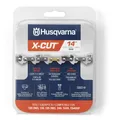 Produktbild: X-Cut S93G 356 cm Kettensägekette 3/8 Zoll Teilung 050 Zoll Gauge 52 Drive Li...
