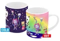 Produktbild: Geda Labels GmbH Tasse Farbwechsel Gabbys Dollhouse Party, 1-tlg., Keramik, Lila, 250ml, mit Thermoeffekt