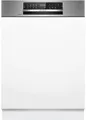 Produktbild: Bosch SMI6ECS12E Serie 6 Teilintegrierter Geschirrspüler, 60 cm breit, 14 Maßgedecke, AquaStop, Vario Schublade, Eco Silence Drive, AquaSensor, HomeConnect, Gebürsteter Stahl
