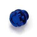 Produktbild: Öleinfüllschraube Verschluss Schraube Alu CNC gefräst M20 x 1,5mm blau