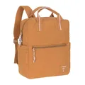 Produktbild: LÄSSIG Baby Wickelrucksack Wickeltasche mit Wickelunterlage und Kinderwagenbefestigung wasserabweisend/Little One & Me Square Backpack Big caramel