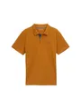 Produktbild: TOM TAILOR Herren 1031006 Poloshirt, 10821 - Peanut Butter Brown, M