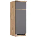 Produktbild: Held Geräteumbauschrank, Grau, Eiche Wotan, Holzwerkstoff, 60x166x60 cm, Küchen, Küchenmöbel, Küchenschränke, Geräteumbauschränke