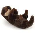 Produktbild: Uni-Toys Kuscheltier Waldtier Plushie - versch. Modelle - 13 cm - Plüsch-Figur - Plüschtier, zu 100 % recyceltes Füllmaterial Otter Rückenschwimmer