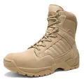 Produktbild: Herren Security Tactical Einsatzstiefel Boot Zipper Militär Kampfstiefel Spri...