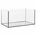 Produktbild: Aquarium 80x35x40cm Glasbecken 112 Liter rechteck Becken Glasaquarium Terrarium