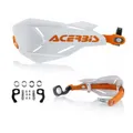 Produktbild: Acerbis Handguards Enduro MX Handprotektoren X-Factory weiss orange