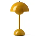 Produktbild: &Tradition - Flowerpot Akku Tischleuchte VP9 mit magnetischem Ladekabel, glänzend, senf