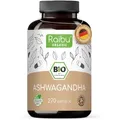 Produktbild: Ashwagandha Kapseln 270st,  Hochdosiert, Ashwagandha Wurzel Pulver, RAIBU