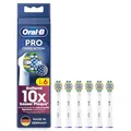 Produktbild: Oral-B Pro Tiefenreinigung – ORIGINAL Aufsteckbürsten für Elektrische Zahnbürste – Tiefe Zahnreinigung, Ersatzbürsten mit X-Förmigen Borsten, Zahnbürstenaufsatz, Made in Germany – Weiß, 6 Stück