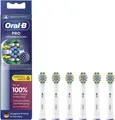 Produktbild: Oral-B Aufsteckbürsten Pro Tiefenreinigung 6er weiß Ersatzbürsten
