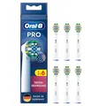 Produktbild: Braun Oral-B Pro Tiefenreinigung Aufsteckbürsten - 6 Stk - Weiß
