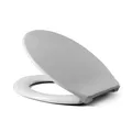Produktbild: HARO WC-Sitz Pool Aktiv weiß Bügelscharnier Edelstahl