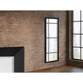 Produktbild: Mirrors And More - Wandspiegel Juliette Ganzköperspiegel Alluminium Rahmen Schwarz 50 X 150cm
