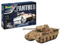 Produktbild: Revell Panther Ausf. D Panzer Modellbausatz Geschenkset mit Basiszubehör 1:35