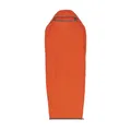 Produktbild: Sea to Summit - Reactor Fleece Schlafsack-Liner - Mummy mit Kordelzug - Thermolite für Thermo-Boost - Geruchskontrolle - Ultra-Sil Packsack - Für Camping im Winter - Orange - 420 g