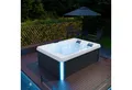 Produktbild: TroniTechnik Whirlpool Outdoor Whirlpool ELBA 210x150, inkl Thermoabdeckung, LEDs, Sanitäracryl, Massagefunktion