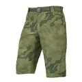 Produktbild: Endura Herren Hummvee Fahrradshorts mit Innenhose | Herausnehmbare Innenhose | Shorts für Stadt und Trails | Gepolsterter Komfort | Cargotaschen | Clickfast Shorts, Ton-Oliv, S