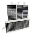 Produktbild: AIR2GO Aktivkohlefilter (4er Set) als Ersatz für Neff CleanAir 17004806 / Z821VR0, Bosch CleanAir 17004796 HEZ9VRUD0 HZ9VRCR0