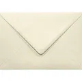 Produktbild: Netuno Briefumschläge Aster Laid, Ecru, B6, ohne Fenster, nassklebend, 120g/m², 25 Stück
