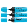 Produktbild: PELIKAN Textmarker 490 Textmarker 490 Keilspitze 1-5 mm neonblau 3 Stück